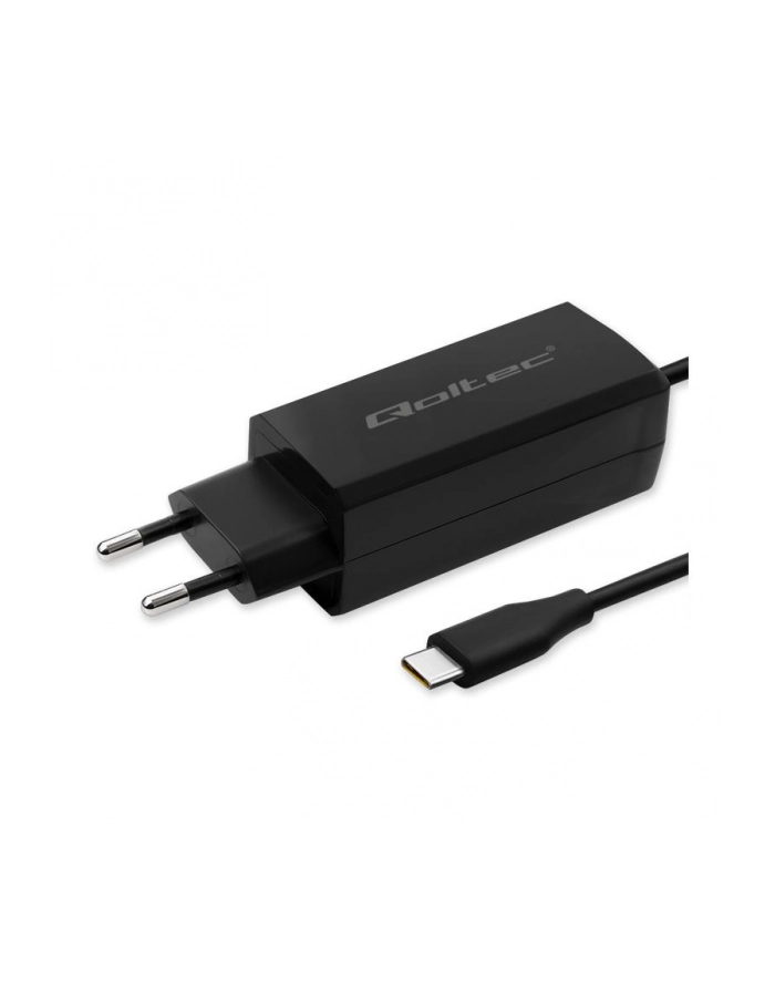 Ładowarka sieciowa Qoltec 90W GaN Super Fast | 5-20V | 3-4.5A | USB-C 3.1 | Laptop | Smartfon | Tablet główny