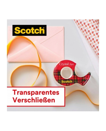 3m Scotch Crystal Abroller 6-1975D 19mm x 7,5m transparent nr 2