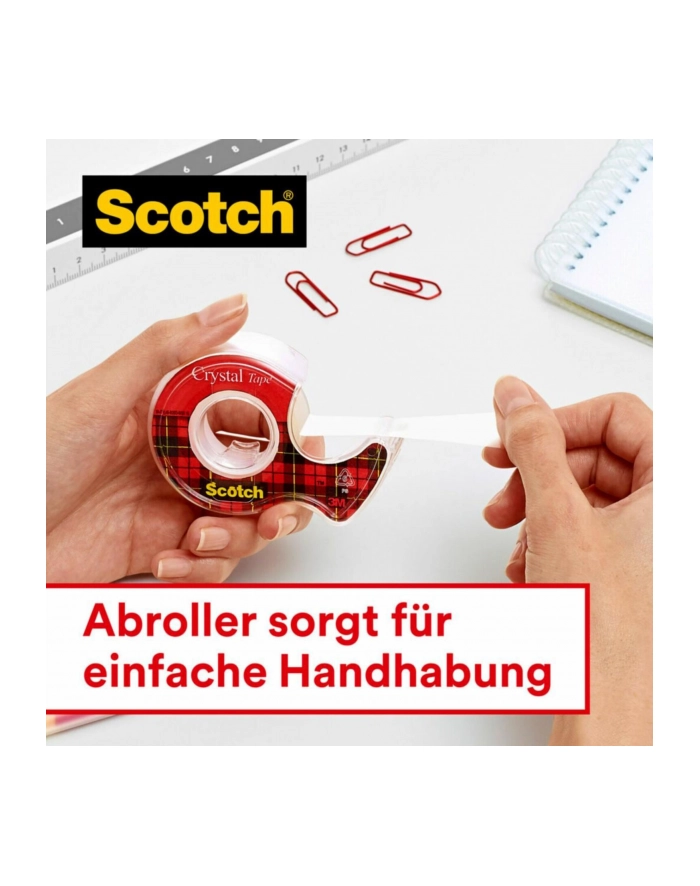 3m Scotch Crystal Abroller 6-1975D 19mm x 7,5m transparent główny