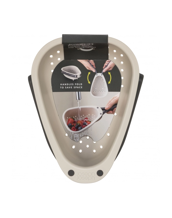 Joseph Joseph Droplet Mini Küchensieb mit faltbaren Griffen główny