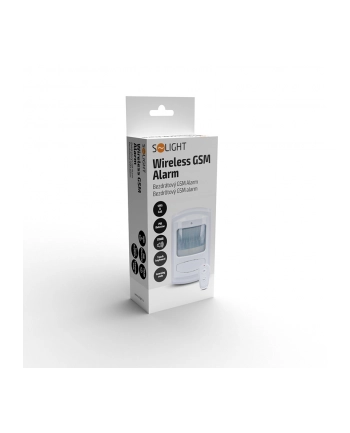 Solight Alarm GSM czujnik ruchu zdalne sterowanie 775556