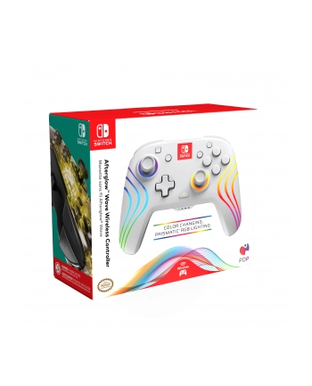 PDP Afterglow Wave Wireless Controller NS White nr 1