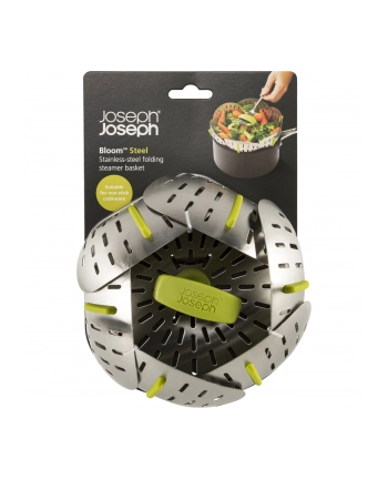 Joseph Joseph Bloom Faltbarer Edelstahl Dampfkorb nr 2