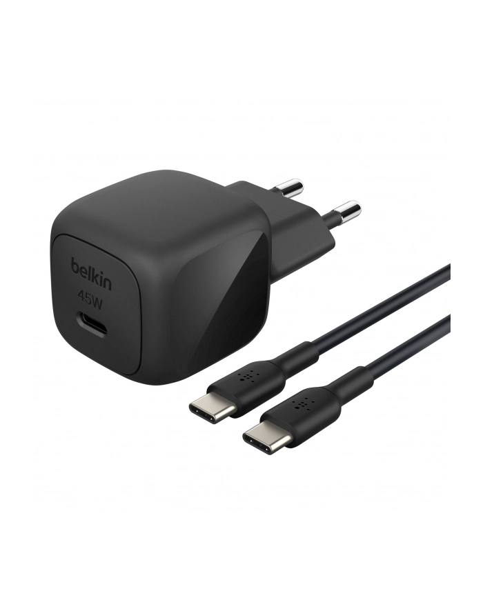 Belkin BOOST Charge USB-C 45W PD PPS+USB-C Kab.sw.WCA013kq1MBK-B6 główny