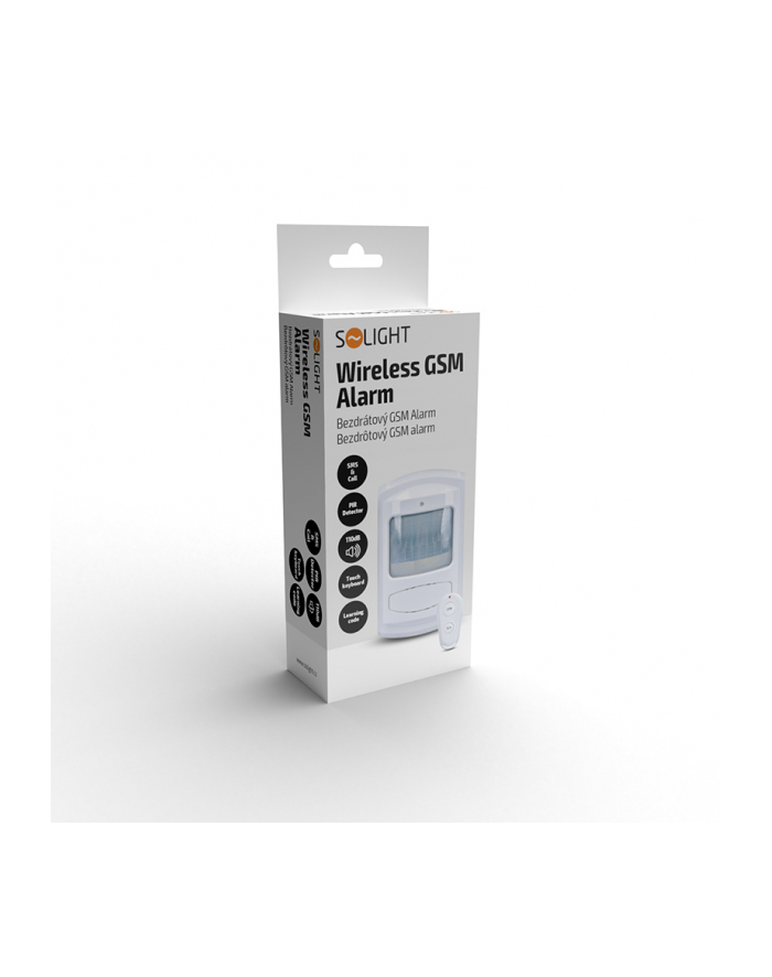 Solight Alarm GSM czujnik ruchu zdalne sterowanie 775556 główny