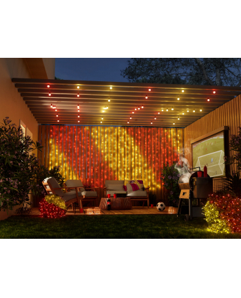 Twinkly Light Tree 6 m pPole Czarny