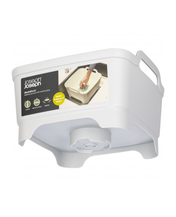 Joseph Joseph Miska z odpływem Wash&Drain Light stone Sage 851648 (5028420005660) nr 1