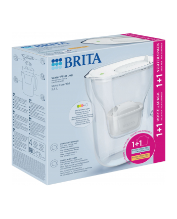 Brita Style Essential biały include 1 All-in-1 und 1x Extra Kalk nr 1