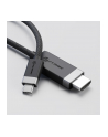 Alogic Fusion USB-C to HDMI 2.0 4K Cable 1m Space Gray - nr 8