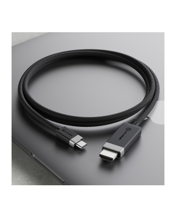 Alogic Fusion USB-C to HDMI 2.0 4K Cable 1m Space Gray