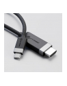 Alogic Fusion USB-C to HDMI 2.0 4K Cable 2m Space Gray - nr 12