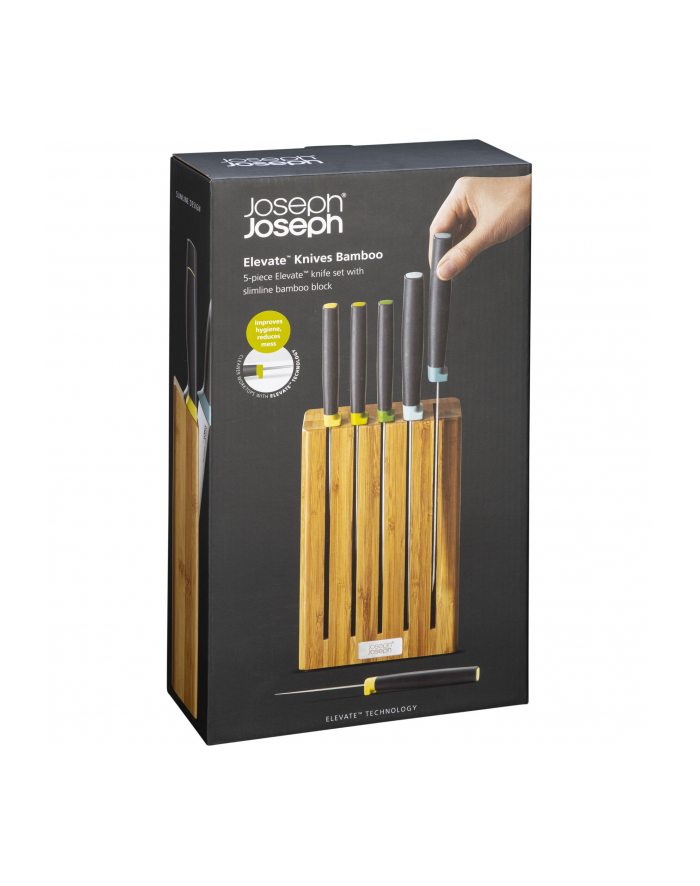 Joseph Joseph Elevate Messer-Set mit Bambusblock główny