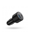 Alogic Rapid Power 100W USB-C PD 2-in-1 Fast Car Charger Black - nr 1