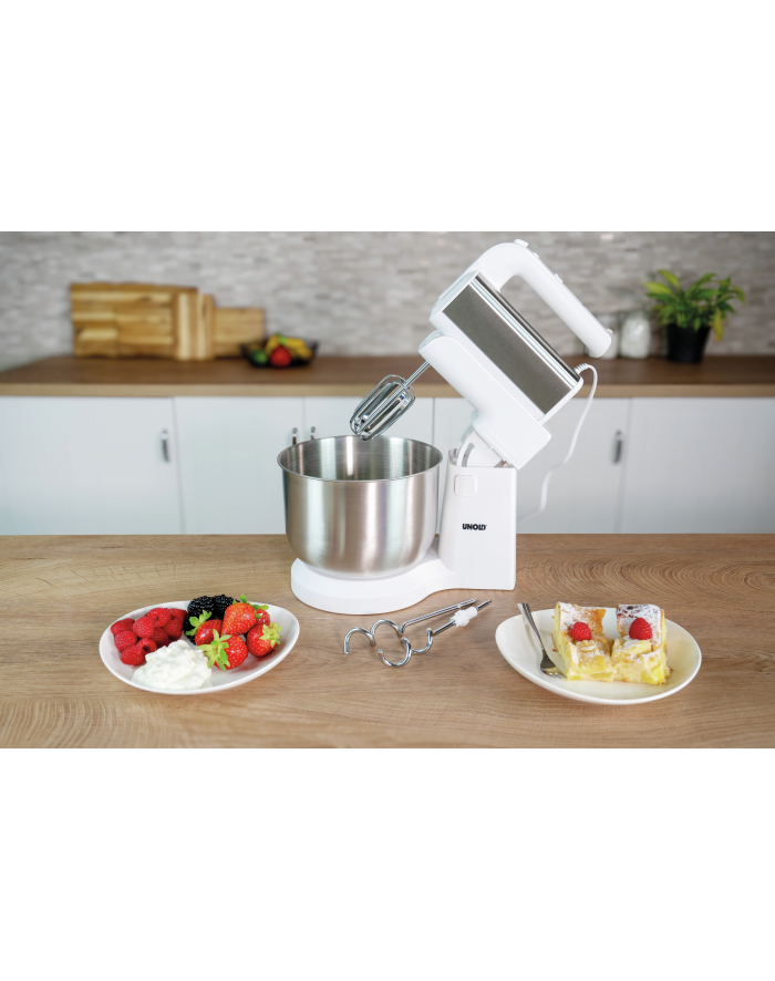 Unold 78720 Hannah bialy mikser reczny z miska kuchenna główny