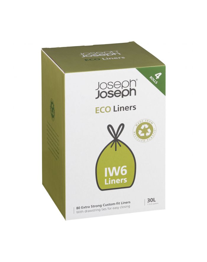 Joseph Joseph IW6 20L Szary Öko-Abfallbeutel główny