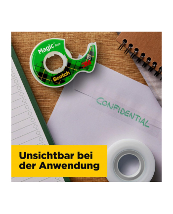 3m Scotch Magic Abroller 19mmx7,5m transp. matt 8-1975D nr 1