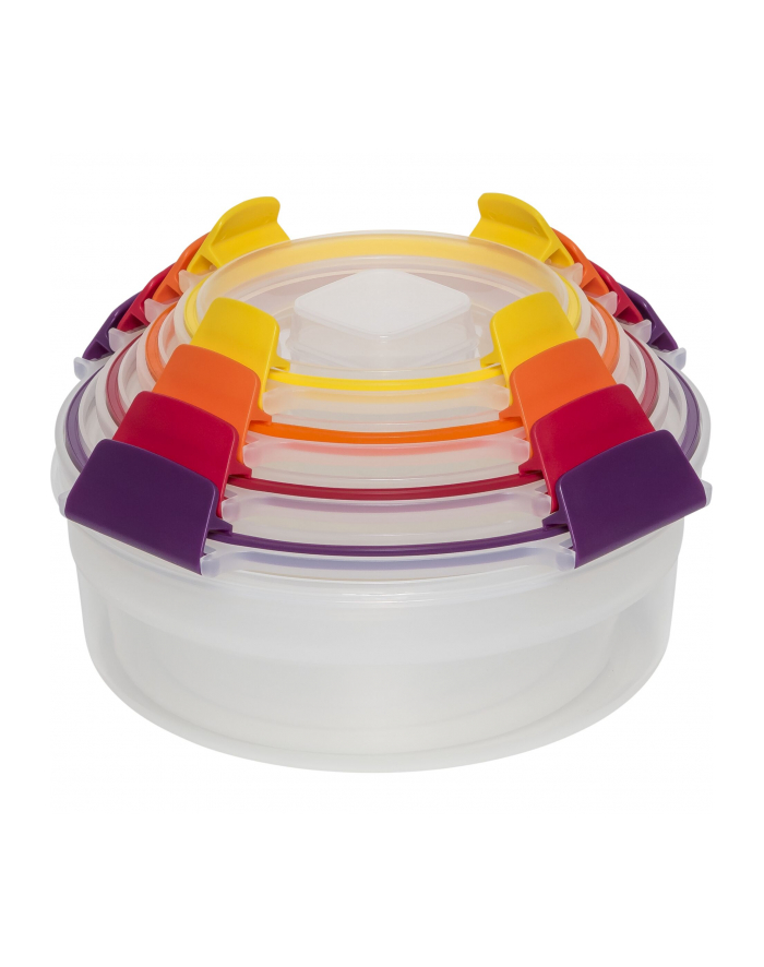 Joseph Joseph Nest Lock 4-tlg. Frischhaltedosen-Set Rund Mehrfa główny