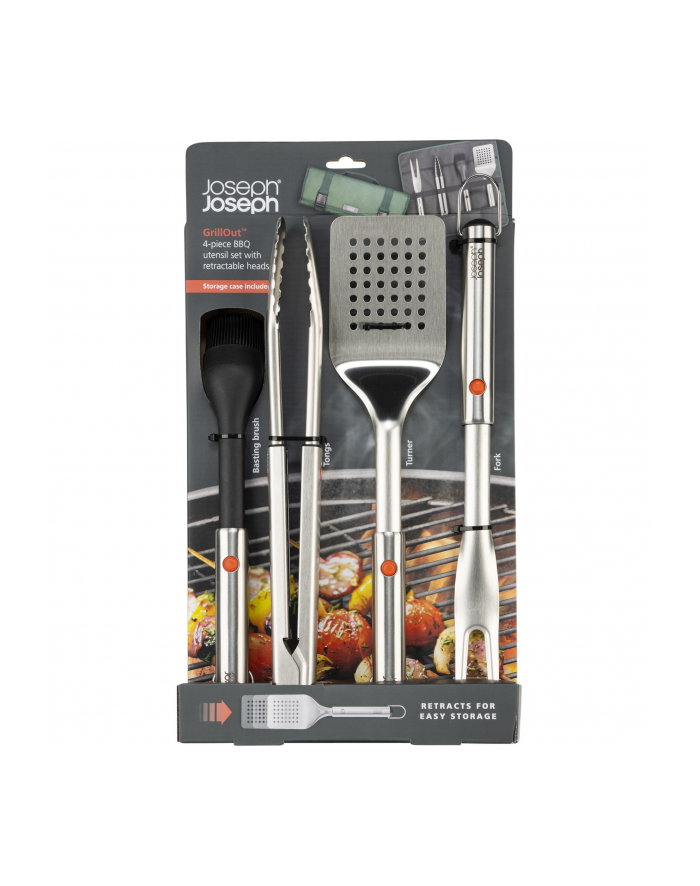 Joseph Joseph GrillOut res 4-er Grillbesteck-Set Auszie główny