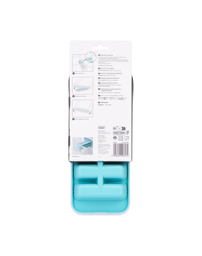 Joseph Joseph Flow Easy-fill Eiswürfelbehälter blau główny
