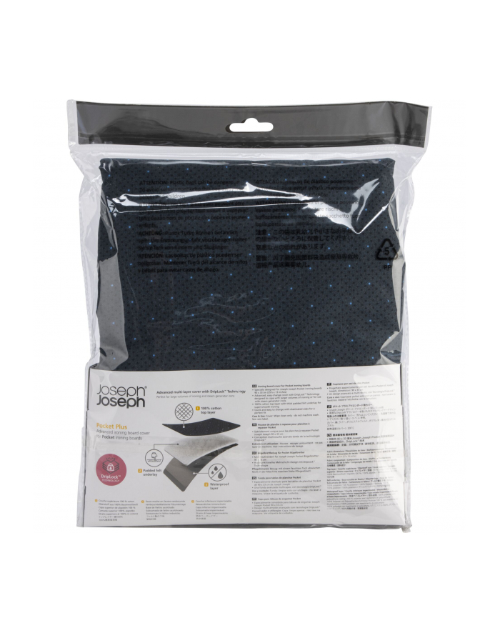 Joseph Joseph Pocket Plus blau Hochwertiger Bügelbrettbezug główny