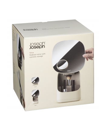 Joseph Joseph Viva Standspiegel Kosmetik-Organizer, beige