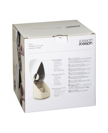 Joseph Joseph Viva Standspiegel Kosmetik-Organizer, beige