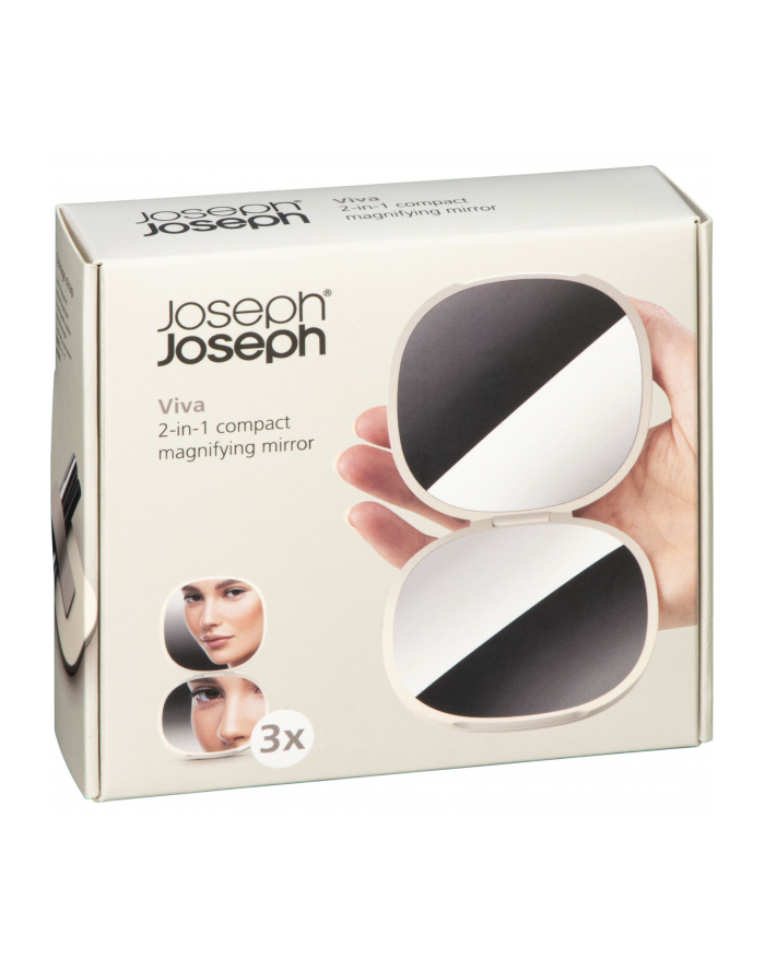 Joseph Joseph Viva beige 2-in-1 Kompakter Vergrößerungsspiegel główny