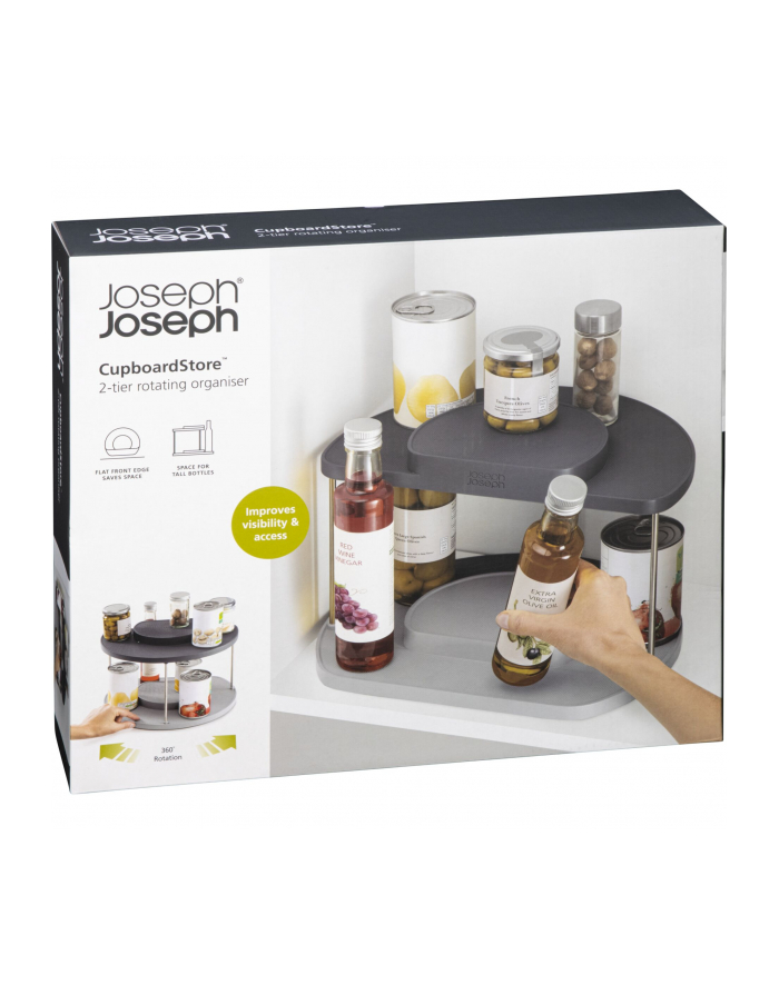 Joseph Joseph CupboardStore 2-stufiger drehbarer Organizer główny