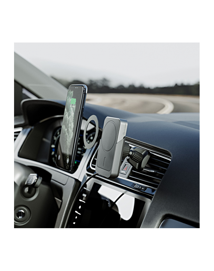 Alogic Matrix+ Wireless 3-in-1 Ladestation MagSafe + Vent Mount główny