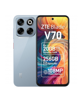 ZTE Blade V70 stardust gray