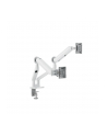 Alogic Glide Flexible Dual Arm Monitor Mount 17-35 White - nr 1