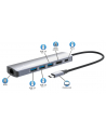Manhattan Stacja/replikator 6-in-1 4K USB-C Dockingstation 1xHDMI 3xUSB 5 Gb/s (153959) - nr 10