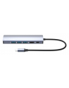 Manhattan Stacja/replikator 6-in-1 4K USB-C Dockingstation 1xHDMI 3xUSB 5 Gb/s (153959) - nr 3