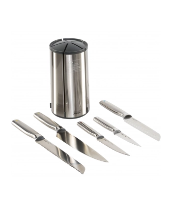Joseph Joseph Elevate 5-teiliges Stahlmesser-Set mit Drehständer