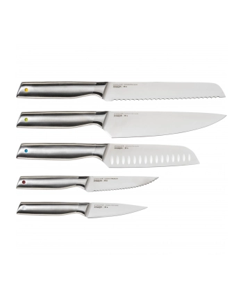 Joseph Joseph Elevate Stahlmesser mit Bambusblock