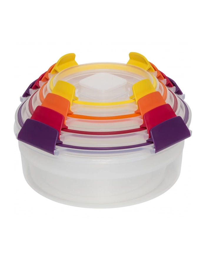 Joseph Joseph Nest Lock 4-tlg. Frischhaltedosen-Set Rund Mehrfa główny