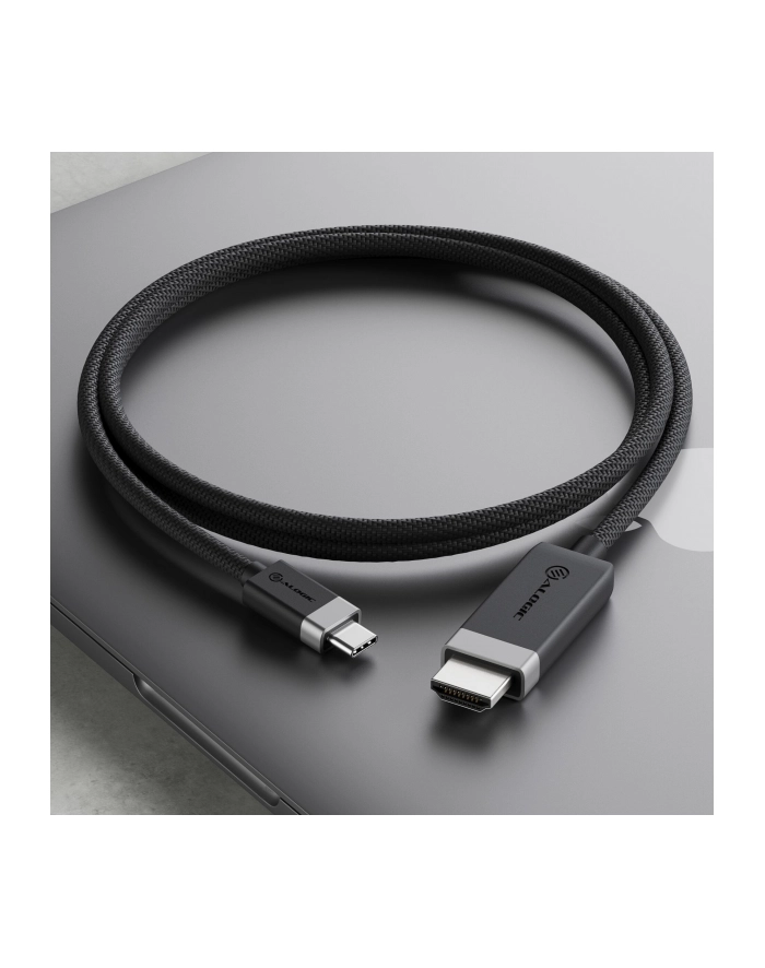 Alogic Fusion USB-C to HDMI 2.0 4K Cable 1m Space Gray główny