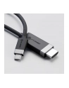 Alogic Fusion USB-C to HDMI 2.0 4K Cable 2m Space Gray - nr 12