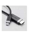 Alogic Fusion USB-C to HDMI 2.0 4K Cable 2m Space Gray - nr 8