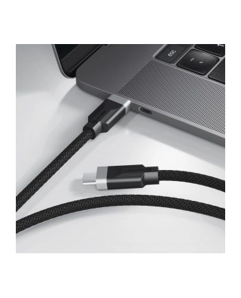 Alogic Fusion USB-C to USB-C 3.2 4K Cable 1m Black Space Gray nr 1