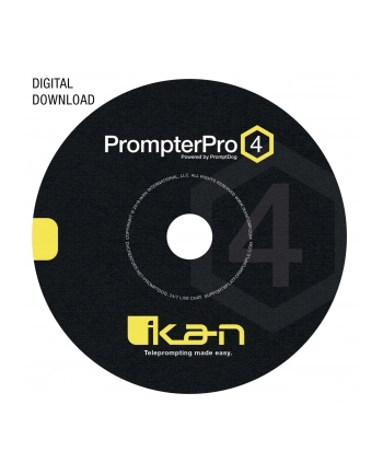 Ikan PrompterPro 4 Software for PC 'amp; Mac nr 1