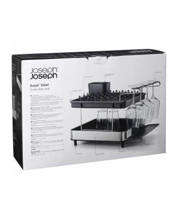 Joseph Joseph Excel Stahl-Abtropfschale mit 2 Ebenen nr 1
