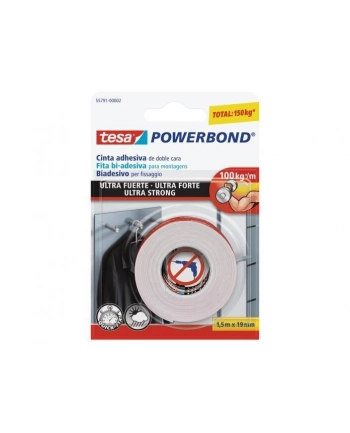 Tesa Doppels.Klebeb Ultra strong 1,5m x 19mm biały 55791 nr 1