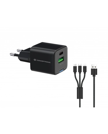 Conceptronic ALTHEA16B 2-Port 33W GaN USB PD Charger