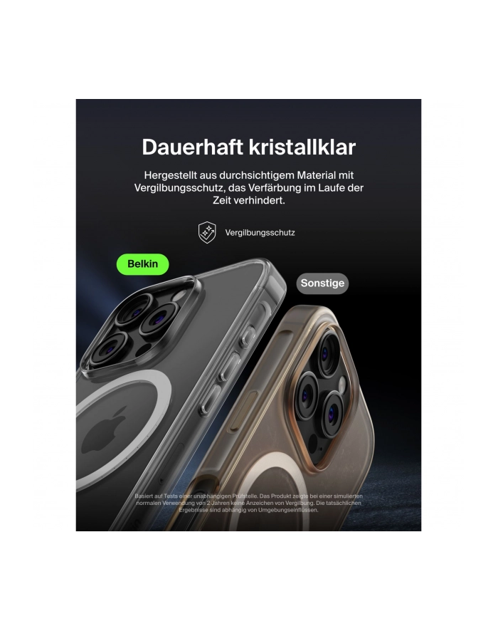 Belkin ScreenForce magn.Schutzh. iPhone 16 Pro. transp.MSA027hqCL główny