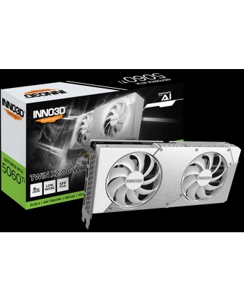inno3d Karta graficzna INNO3 RTX 5060 Ti Twin X2 OC WHITE 8GB nr 1