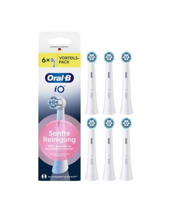 Oral-B iO Aufsteckbürsten Sanfte Reinigung 6er nr 1