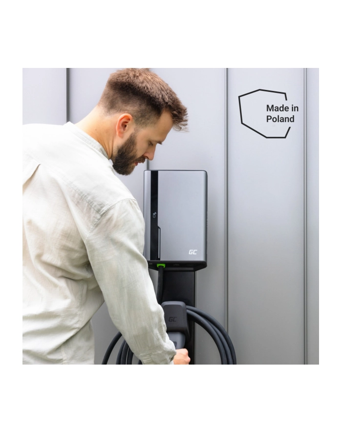 Wallbox Green Cell HabuDen 22kW 32A - kabel 7,5m z NFC główny