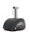 Alfa Forni Moderno 2 Pizze Hybrid-Pizzaofen Ardesia Grey - nr 6