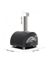 Alfa Forni Linea Moderno Portable Pizzaofen Adesia Grey - nr 7